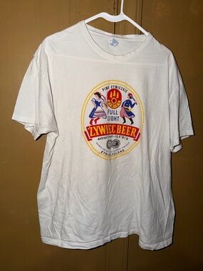 Zywiec Beer 1856 Full Light JHK Poland Full Light Piwo T Shirt Men’s Size XXL Us